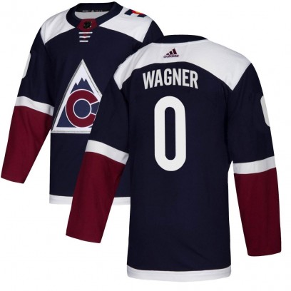 Youth Authentic Colorado Avalanche Ryan Wagner Adidas Alternate Jersey - Navy